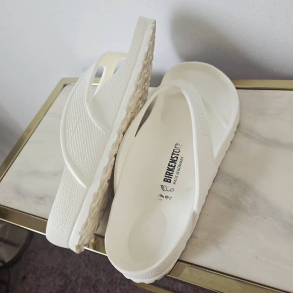 Birkenstock Honolulu Eva Unisex Flip Flop Sandals White Size EU39 L8 M6. main image 7